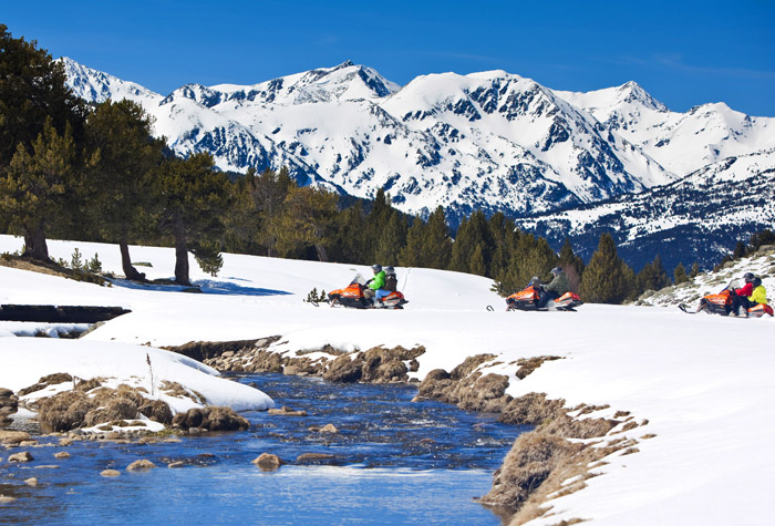 andorra motos nieve