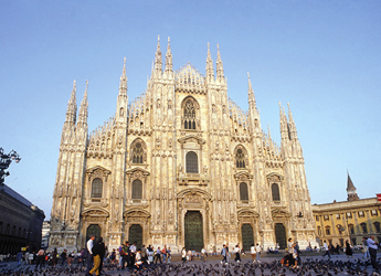 la plaza del duomo