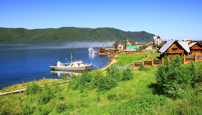 lago baikal casas